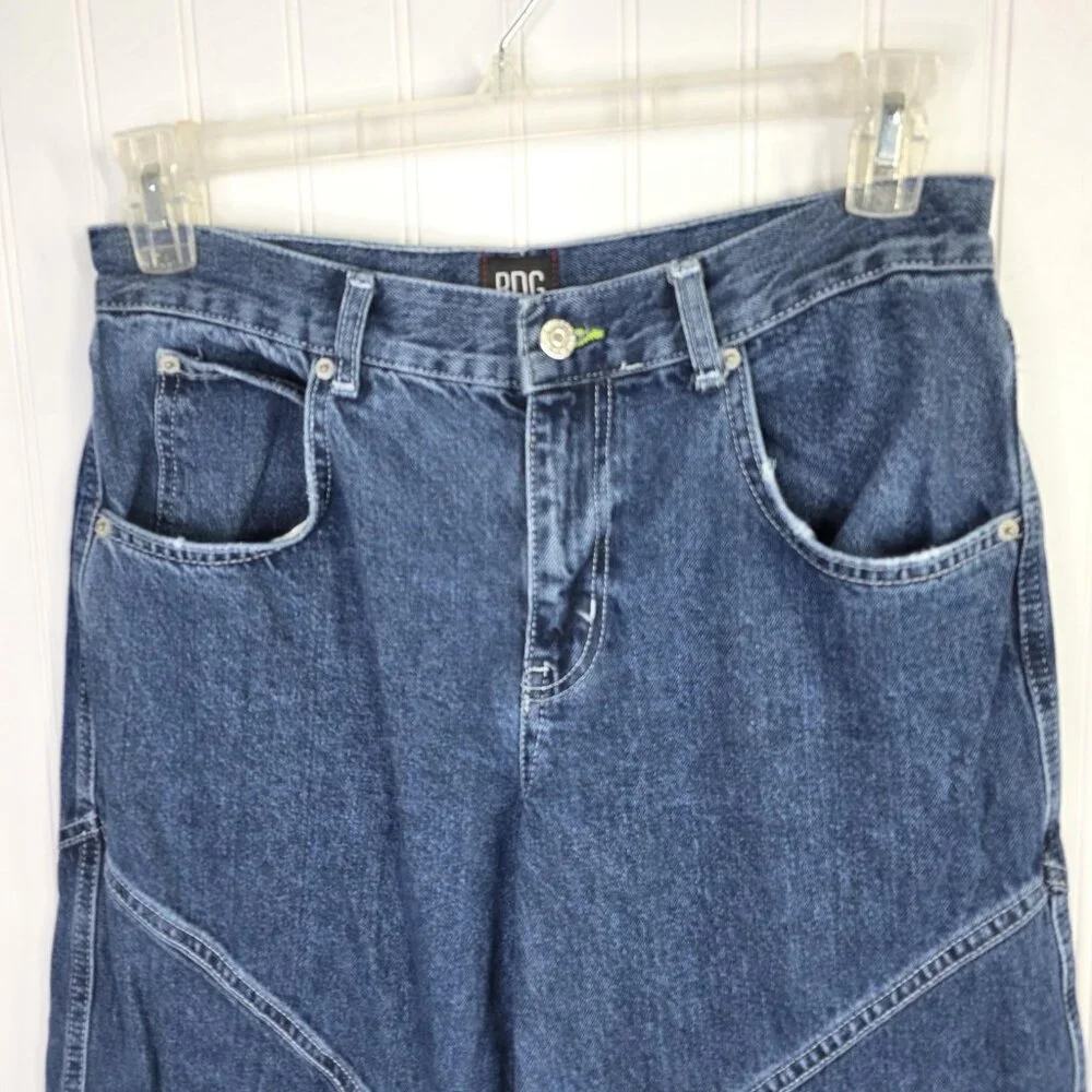 BDG Urban Outfitters Jeans Womens 28 Skater Baggy Wide Leg High Rise Cargo 32x31